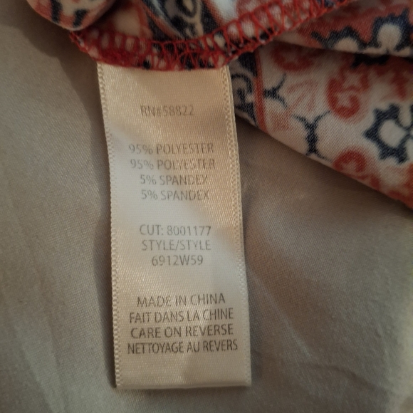 Max Studio Women's Paisley Print Sleeveless Scoop Neck Midi Sundress - Picture 6 of 6